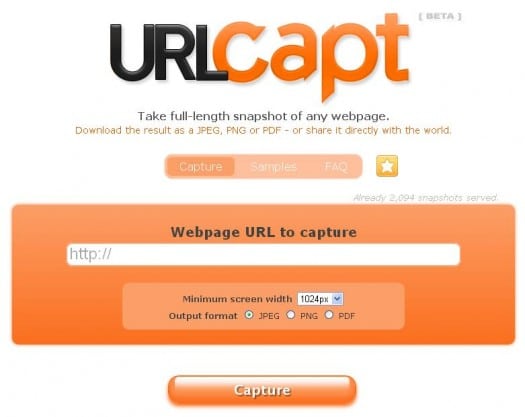 capture-page-web