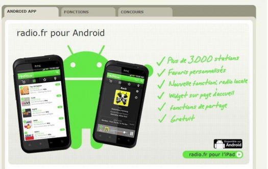 android-radio-fr ecouter-radio-android