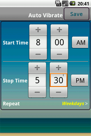 android-vibreur-horaire android-vibreur-horaire
