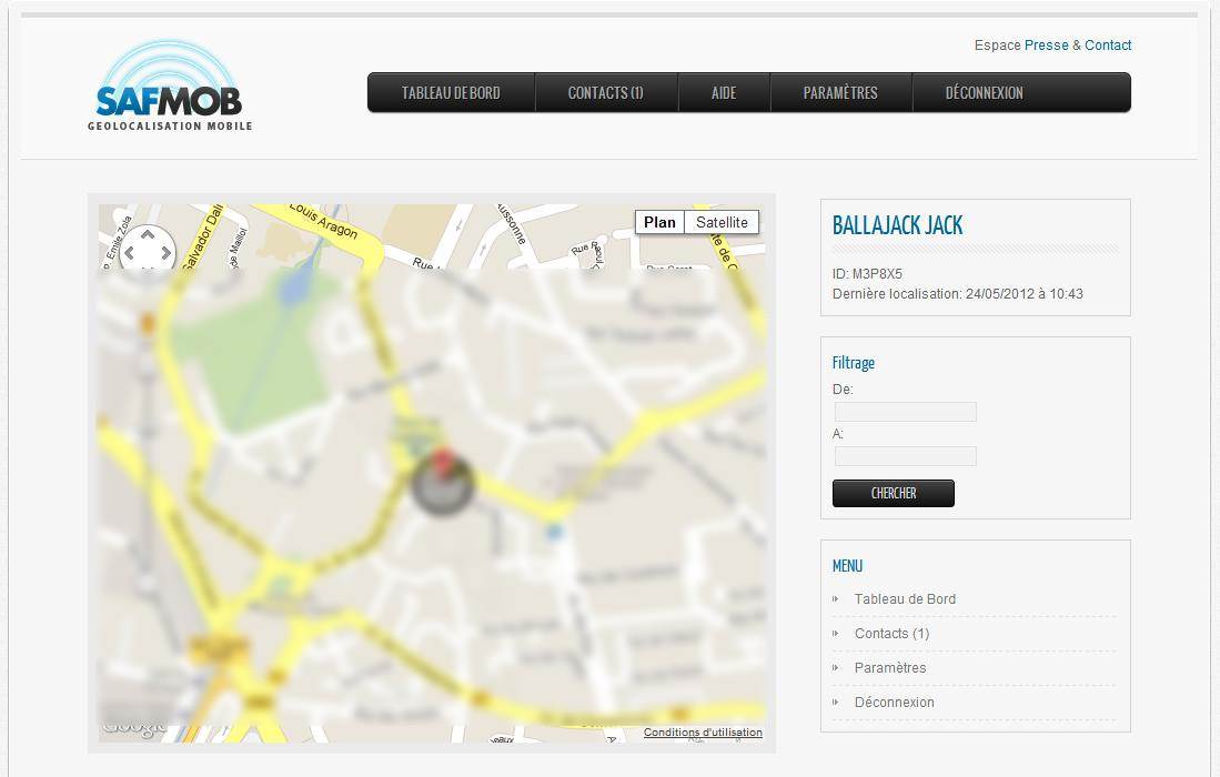 comment localiser android