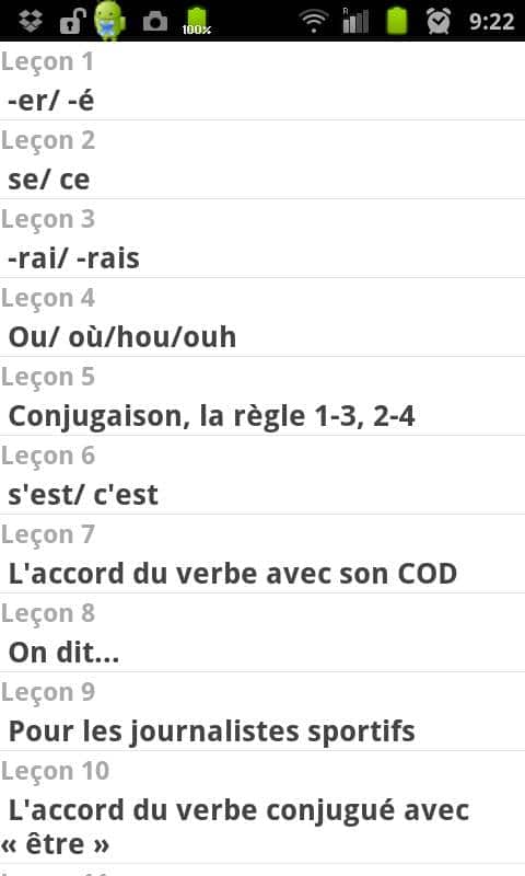 android-lecon-francais android-lecon-francais