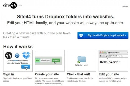 dropbox-site-web