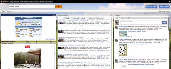 remplacer igoogle