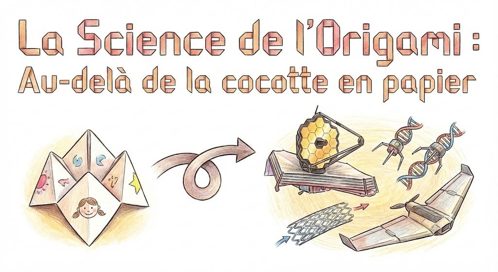 la science de l'origami