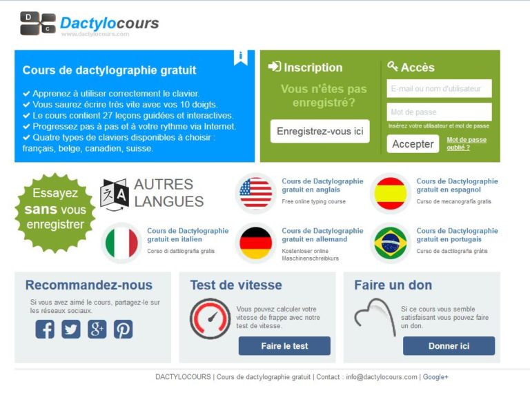 Apprendre Taper Au Clavier Apprendre taper au clavier