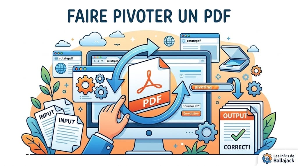 comment faire pivoter un PDF