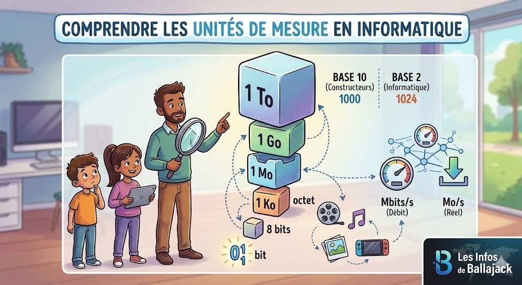 unités de mesure en informatique