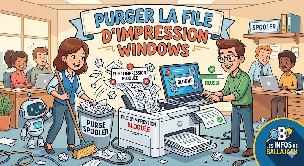purger file impression Windows