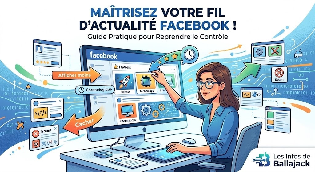 configurer le fil d'actualité Facebook