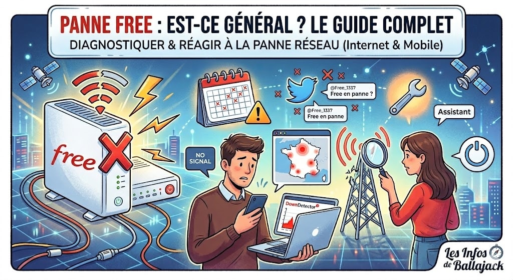 diagnostic panne Free