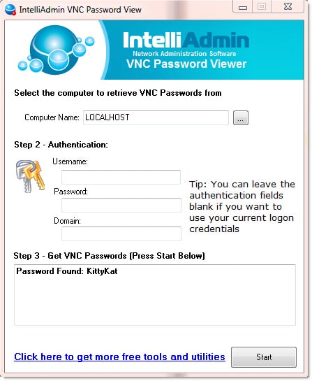 VNC Password Viewer VNC Password Viewer