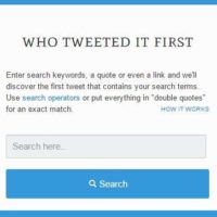 who-tweeted-it-first