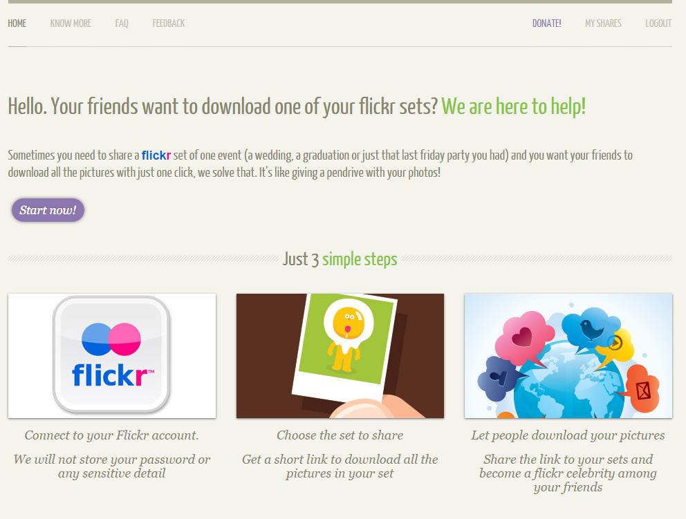 flick-and-share