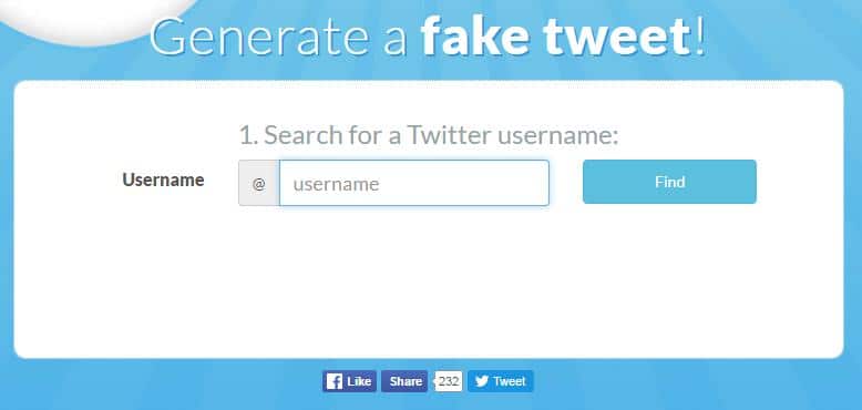 tweet-fake