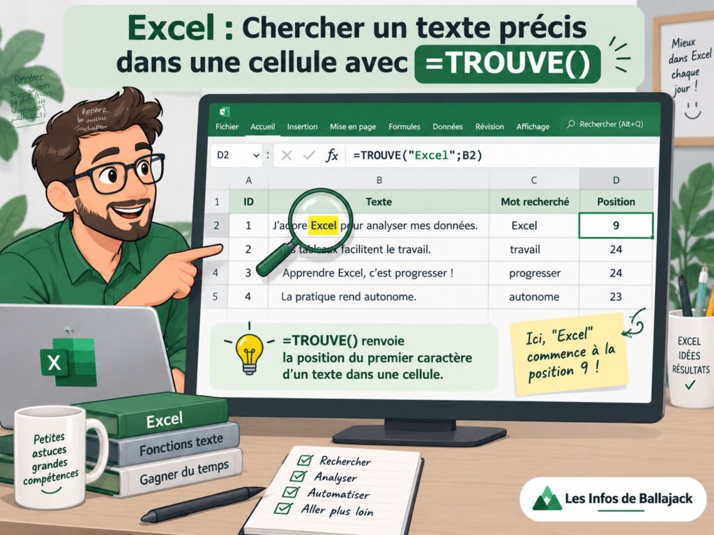 fonction Trouve Excel