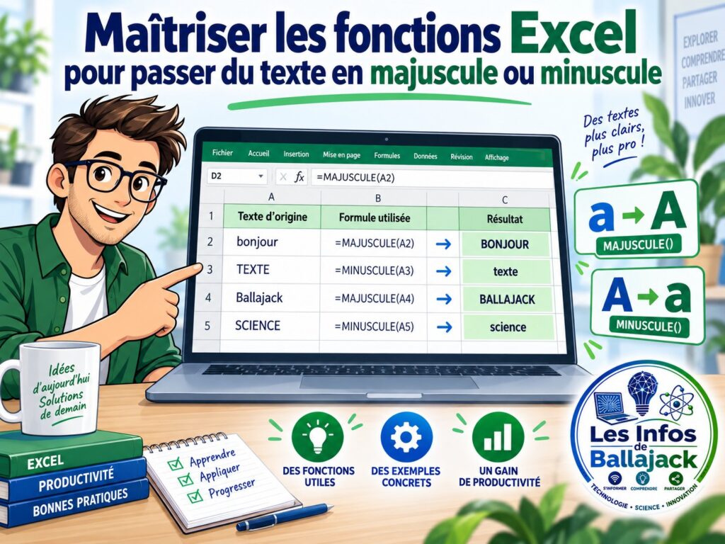 fonctions casse Excel
