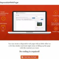 disposablewebpage