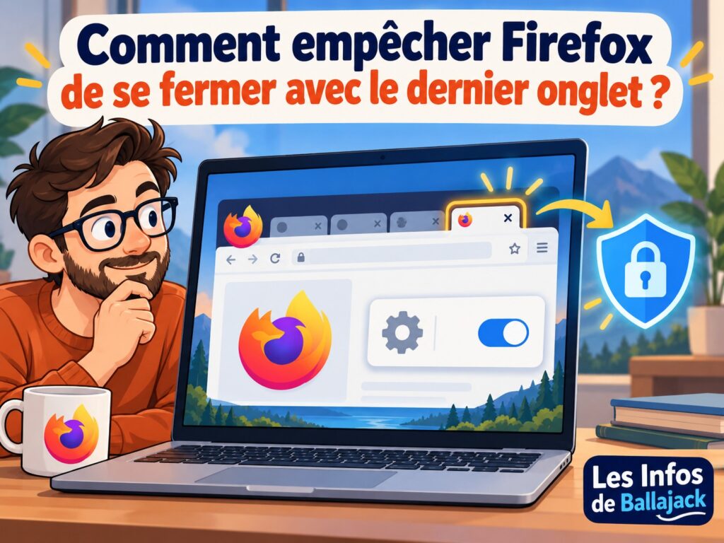 empêcher fermeture Firefox dernier onglet