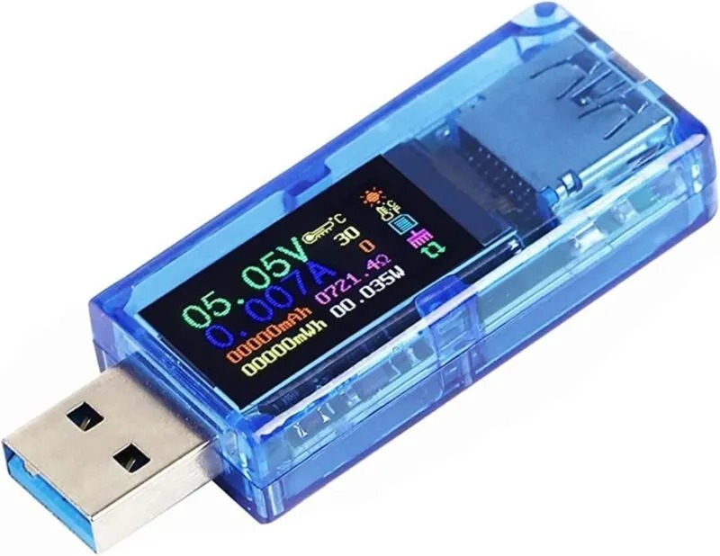 voltmètre USB