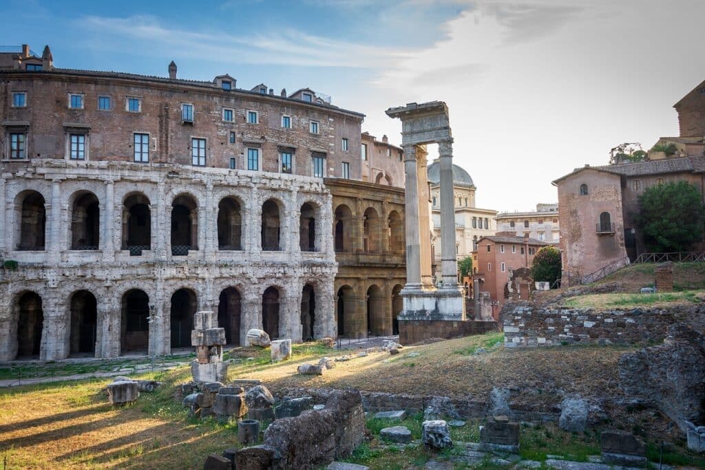 ruines à Rome