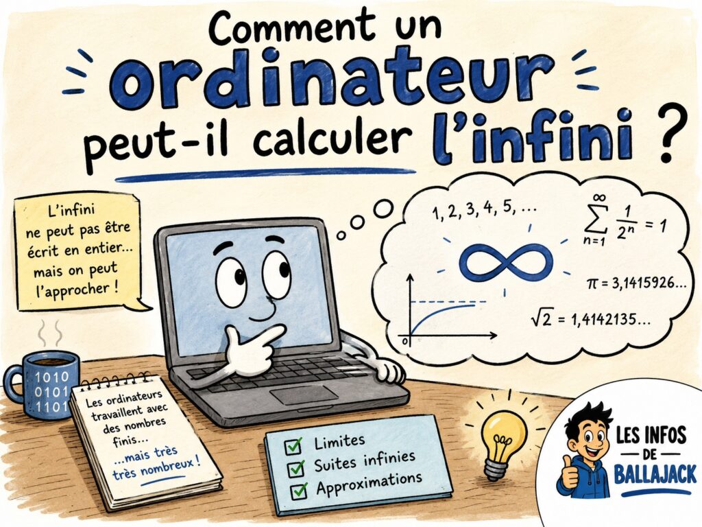 calcul de l'infini par les ordinateurs