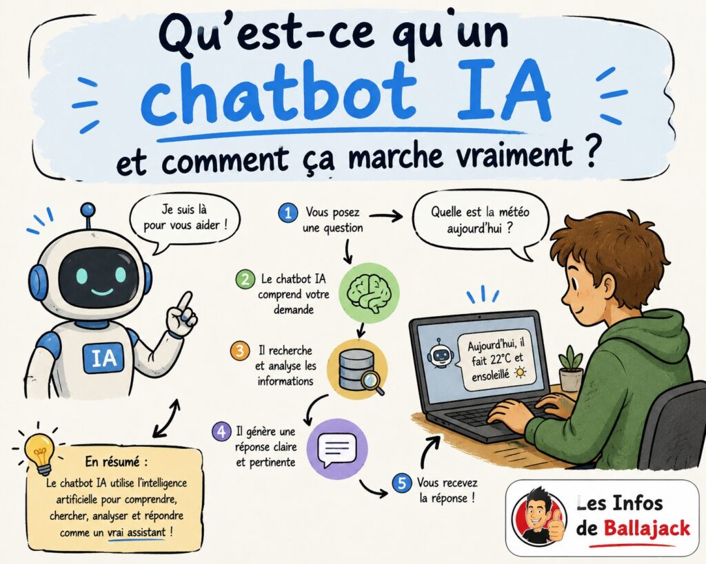 comment fonctionne un chatbot IA ?