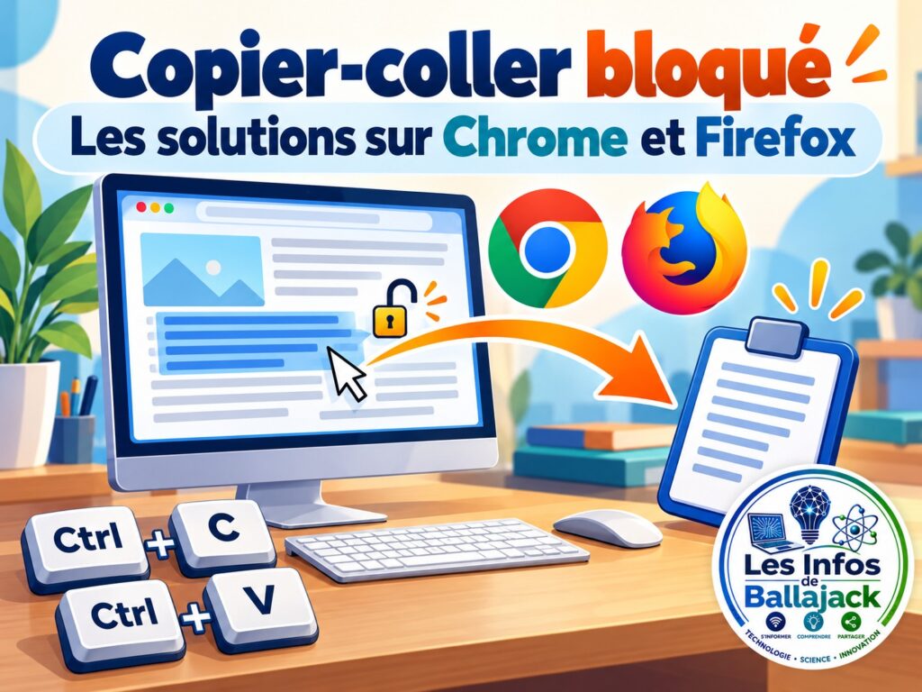 blocage copier coller